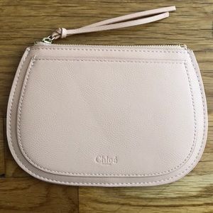 Brand NEW Peach/light pink Chloé Pouch